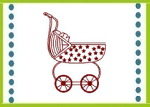 200REDWORKBABYCARRIAGE