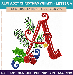 258Alphabet-ChristmasWhimisical-A
