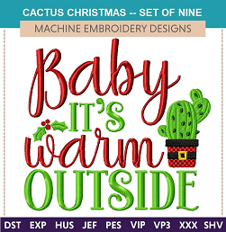 258CactusChristmas
