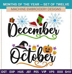 258CalendarMonths-I