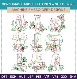 258CandleOutlines