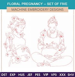 258FloralPregnancy