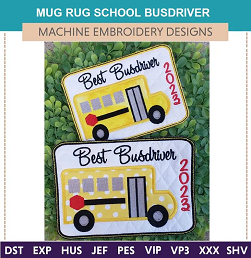 258MugRugSchoolBusDriver
