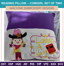 258ReadingPillow-Cowgirl