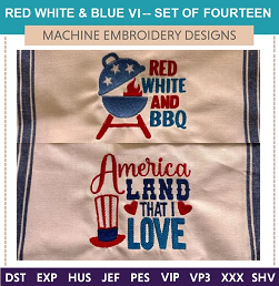 258RedWhiteBlue-VII