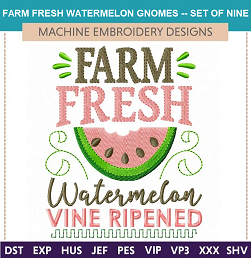 258fARMFRESHWATERMELONGNOMES