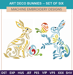285DecoEasterBunnies