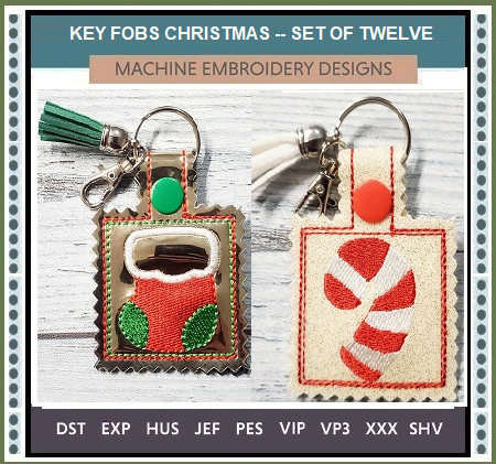 400KeyFobs-Christmas