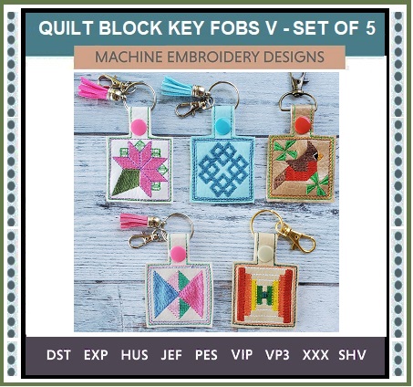 400MiniQuiltBlock-KeyFobs-V