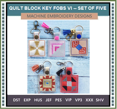 400MiniQuiltBlock-KeyFobs-VI