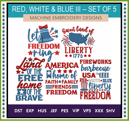 400RedWhiteBlue-III