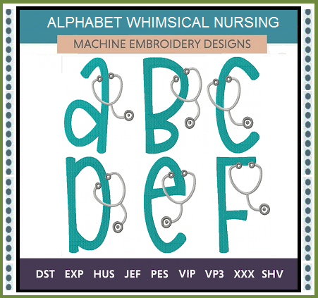 400WhimsicalNursingAlphabet