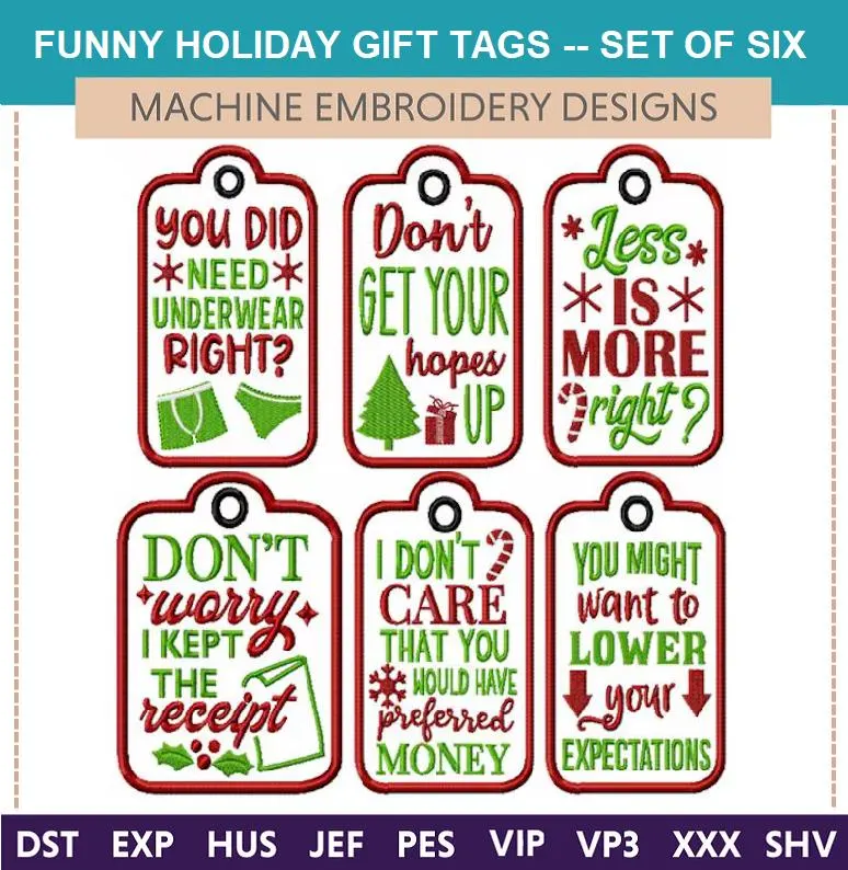 Funny Gift Tags II Funny Gift Tags II