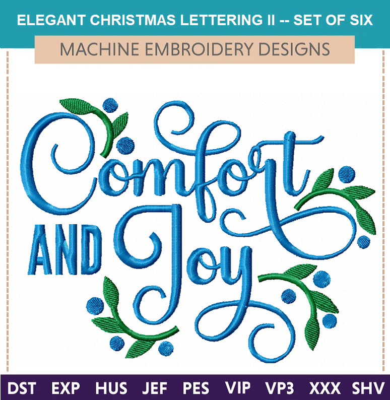Elegant Christmas Lettering II Elegant Christmas Lettering II