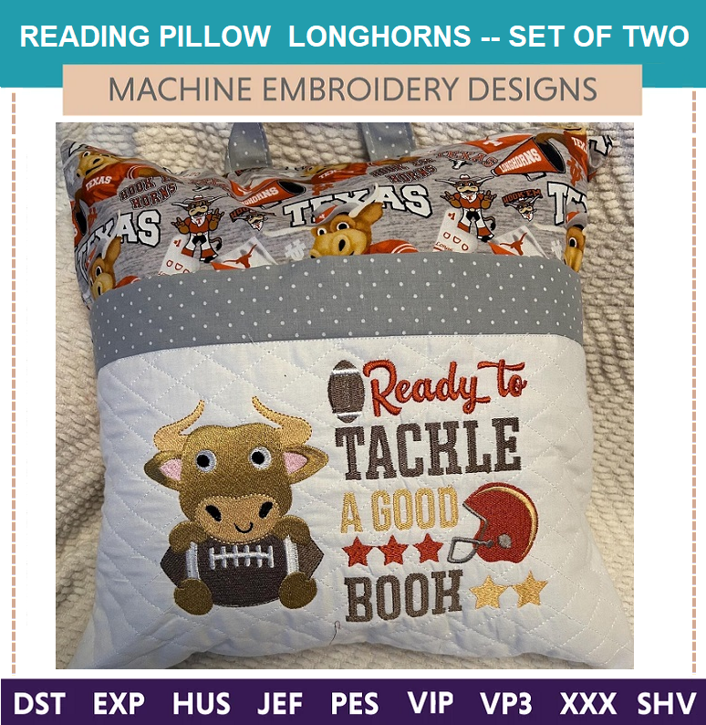 600ReadingPillow-FBLonghorns