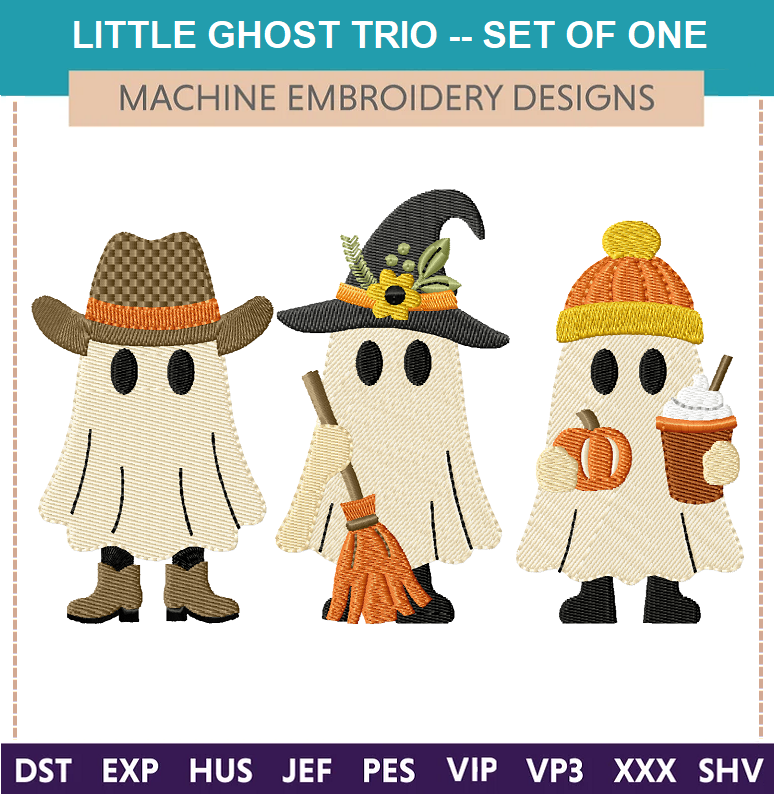 600ThreeGhoststRIO-Halloween
