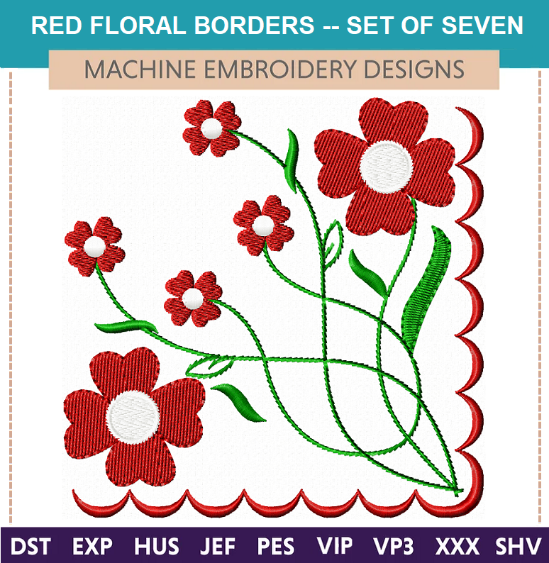 600etsy-RedFloralBorders