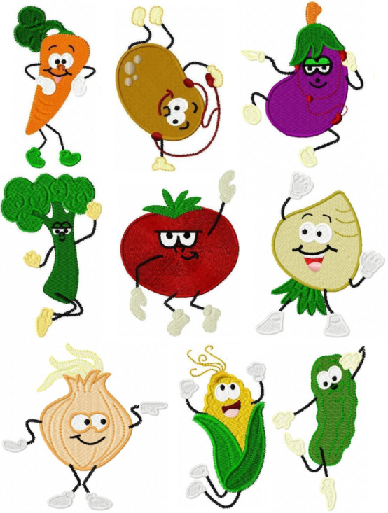 Dancing Vegetables