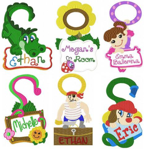 Funny Door Hangers for Little Boys - Etc Paper Products