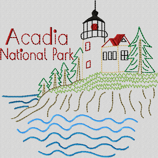 National Park Grand Acadia