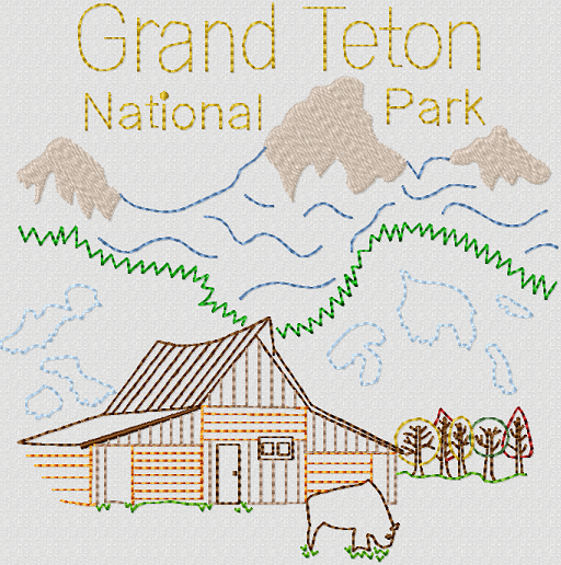 National Park Grand Teton