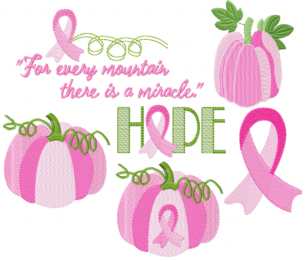 Pink Pumpkin Cancer Awareness