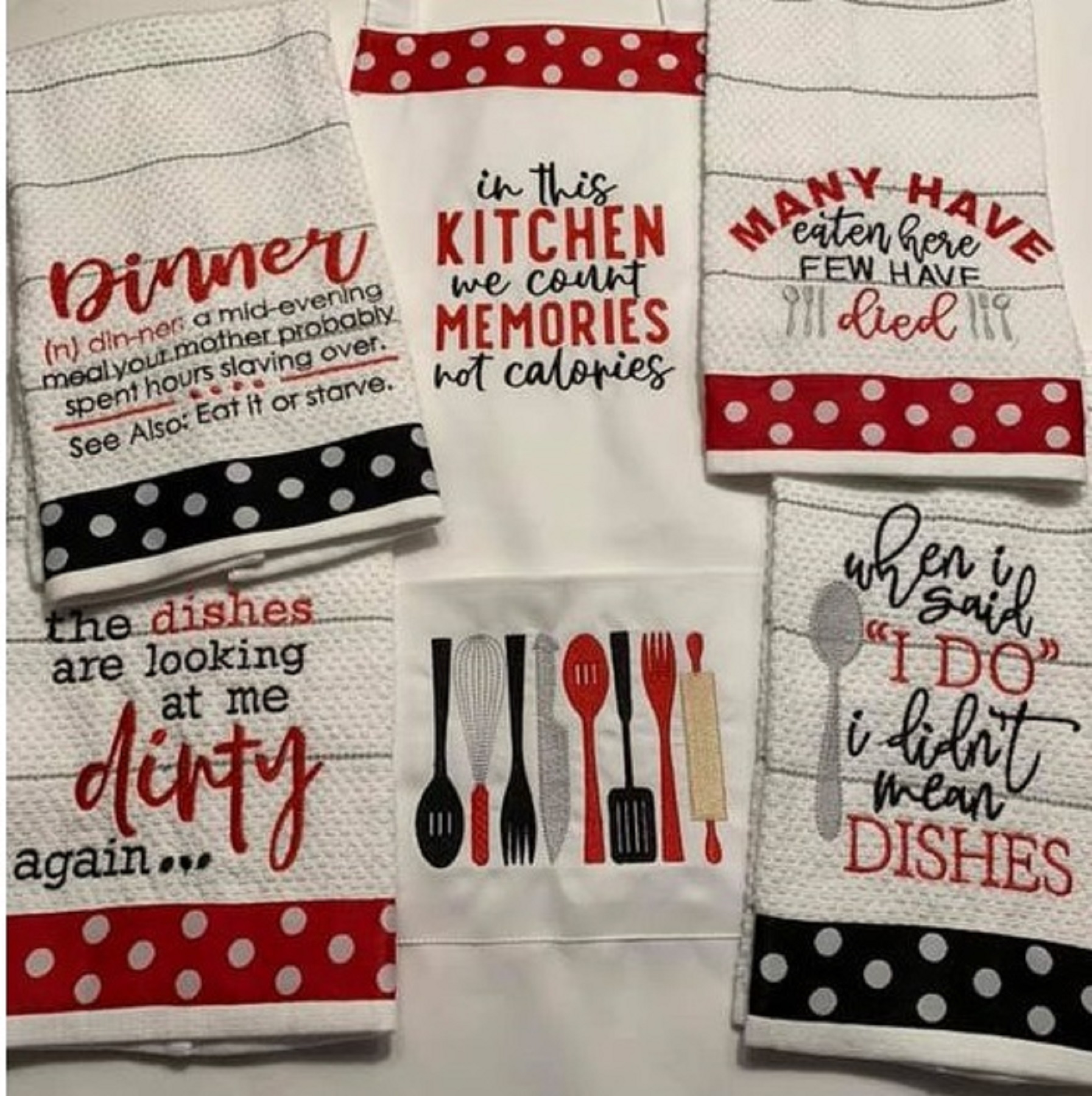 35+ Funny Kitchen Towel Sayings for Crafters - Cutting for Business