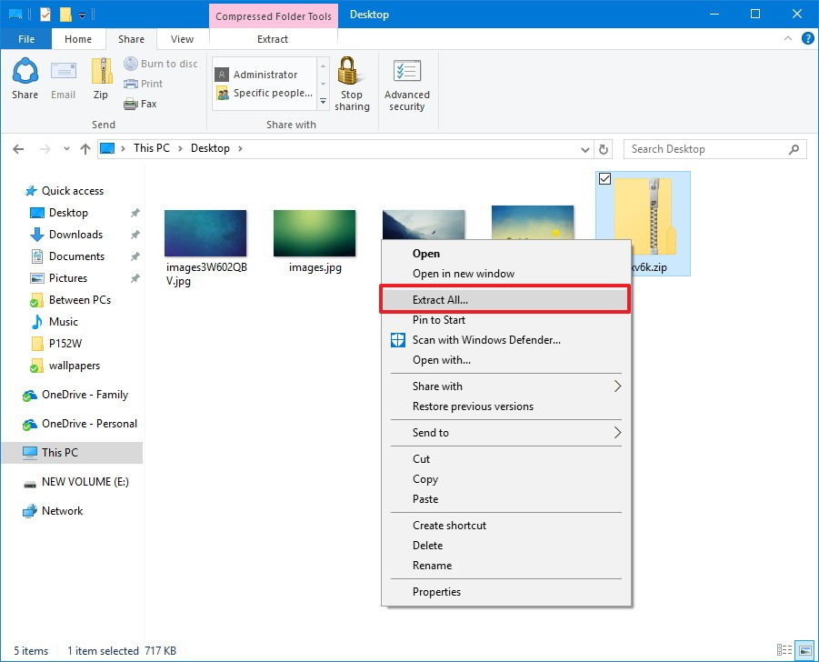 how do i change file extension in windows 10