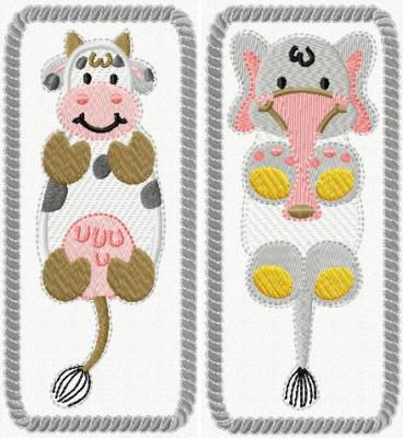 Animal Bookmarks I