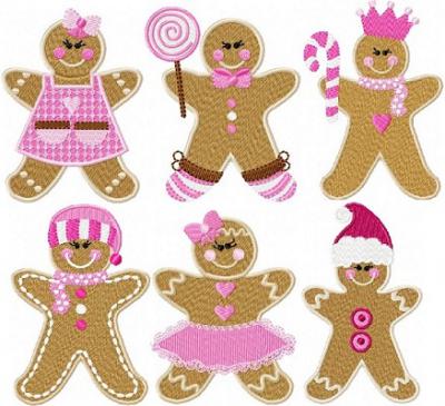 Christmas Gingerbread Girls