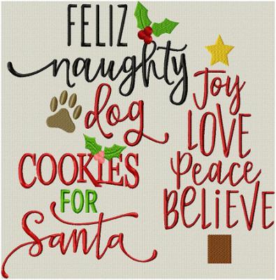 Christmas Lettering III