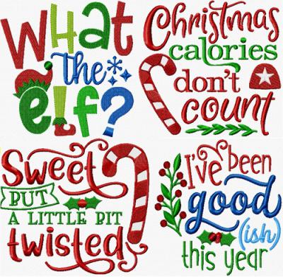Christmas Lettering V