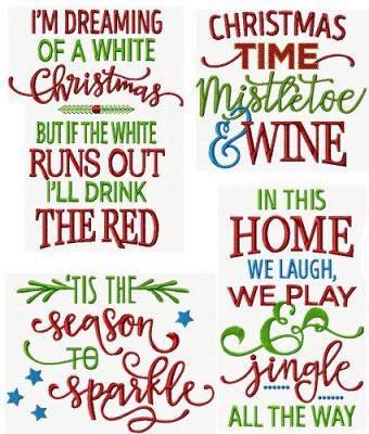 Christmas Lettering VI