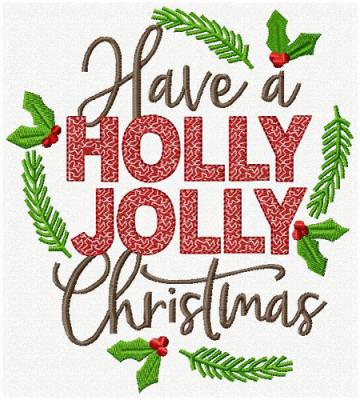 Christmas Lettering XI
