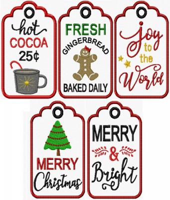 Christmas Tag Hangers I