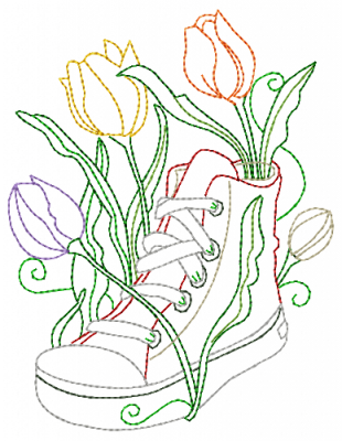 Flowers & Shoes II