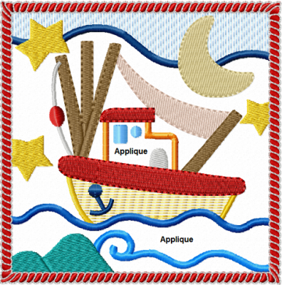 Applique Tug Boats