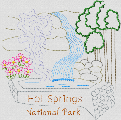 National Park New Hot Springs