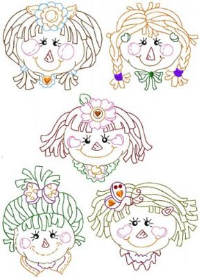 Ragdoll Children Faces 