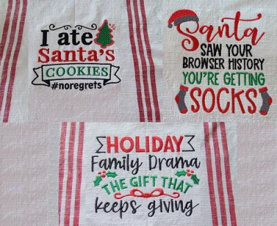 Sassy Christmas Lettering VII