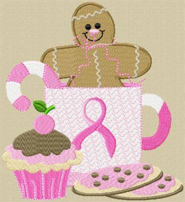 Think Pink Gingerbread