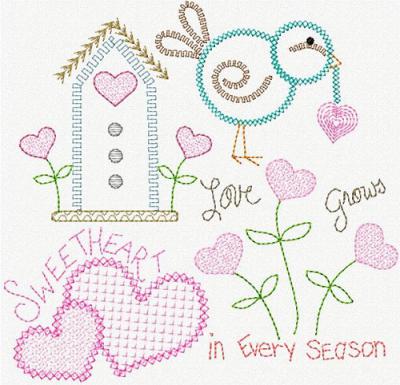 Valentine Stitchery