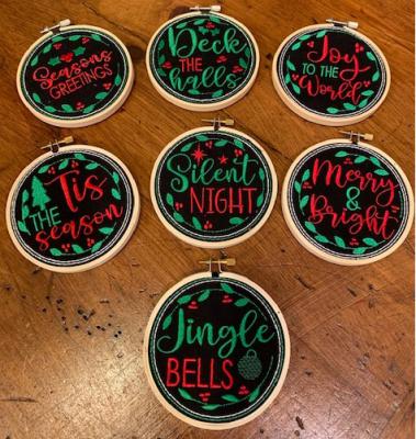 12 Days Of Xmas Ornaments I